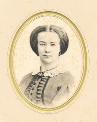 Portret van Johanna Maria de Wetstein Pfister (1836-1872)